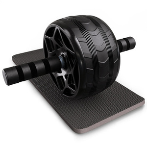 KÓŁKO ROLLER DO ĆWICZEŃ MIĘŚNI BRZUCHA ABS WHEEL ROZCIĄGANIE ROLOWANIE
