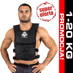 Kamizelka treningowa do ćwiczeń OBCIĄŻENIOWA Z obciążeniem 1-20 KG