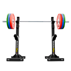 PÓŁPROFESJONALNY Zestaw ŁAWKA + Stojaki do ćwiczeń KSG018