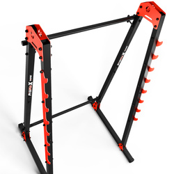 Stojaki treningowe do ćwiczeń pod sztangę ławkę z asekuracją KSSL018