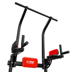 DRĄŻEK+PORĘCZE TRENINGOWE STACJONARNE DO ĆWICZEŃ PODCIĄGANIA MFX005