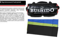 SANDBAG BUSHIDO, SAND BAG, FITNESS 35 KG 