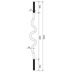 GRYF SZtanga MOCNO ŁAMANY  120 CM+ ZACISKI K-SPORT