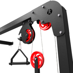 Brama treningowa 2x wyciąg dolny/górny atlas obrotowy bramowy KSSL021