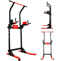 DRĄŻEK+PORĘCZE TRENINGOWE STACJONARNE DO ĆWICZEŃ PODCIĄGANIA MFX005