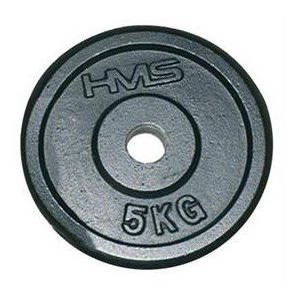 Obciążenie, talerz czarny 5 kg HMS