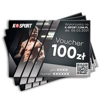 Karta podarunkowa 100 zł  K-SPORT