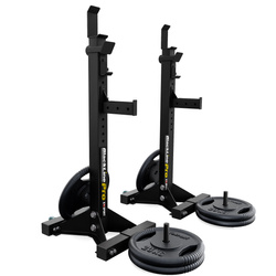 Docisk do stojaka treningowego KSG z uchwytem na obciążenie Stabilizacja stojaków KSG022