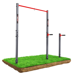 Drążek+poręcze do podciągania zewnętrzny ogrodowy-uchwyt na worek street workout  KSOZ002