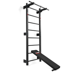 ZESTAW DO ĆWICZEŃ DRĄŻEK DRABINKA ŁAWKA SKOŚNA KSSL093