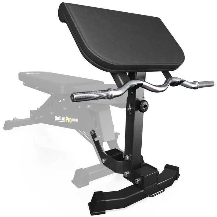 MODLITEWNIK do ławki KSG003 treningowy, PREACHER CURL
