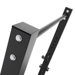 STOJAKI Treningowe POD SZTANGĘ Przysiady z ASEKURACJĄ+ drążek do podciągania  220cm KSG012