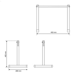 Poręcze do pompek uchwyt do ćwiczeń PARALLETTES KSH009