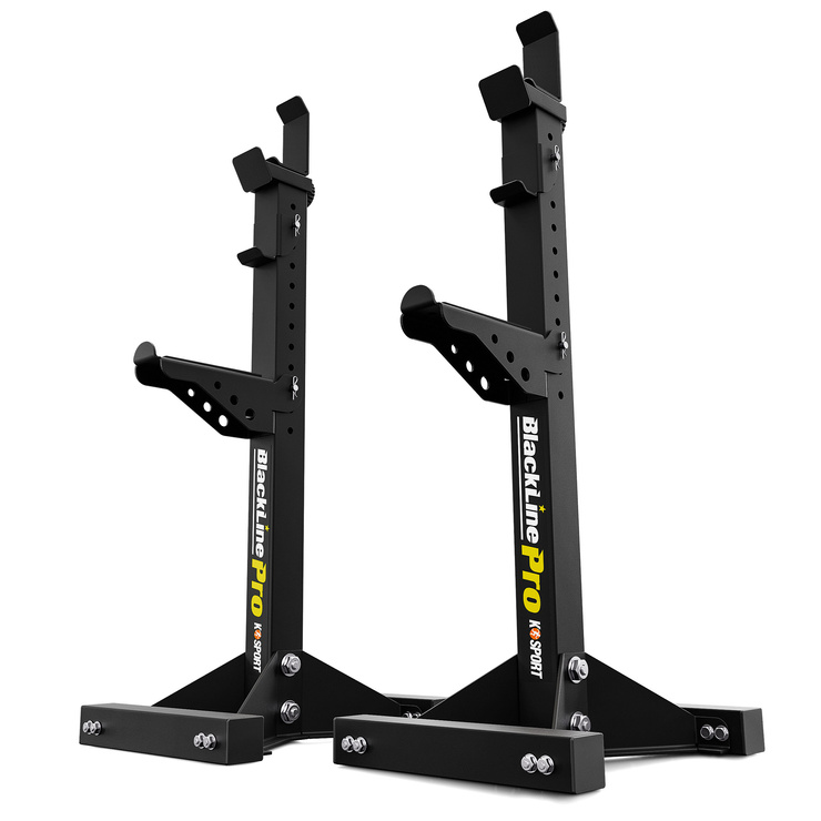 PÓŁPROFESJONALNY Zestaw ŁAWKA + Stojaki do ćwiczeń KSG018